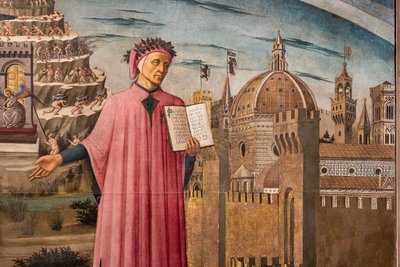 Divina Commedia di Dante Alighieri da Domenico di Michelino