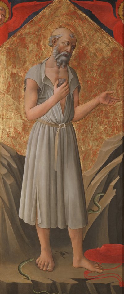 San Girolamo, penitente da Domenico di Michelino