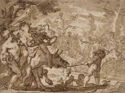 Il trionfo di Bacco, c.1642-1703 da Domenico the Elder Piola