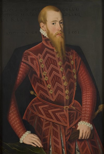 Ritratto del Re Eric XIV di Svezia da Domenicus Verwilt