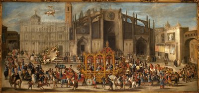 Carro della proclamazione della maschera da Domingo Martinez