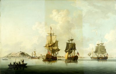 Attacco a Gorée, 29 dicembre 1758: Navi all