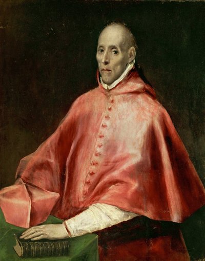 Ritratto del Cardinale Juan Pardo de Tavera, 1609 da Dominico El Greco