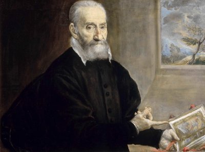 Ritratto di Giulio Clovio 1498-1578, ca 1571 da Dominico El Greco