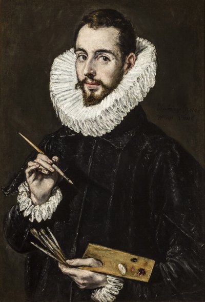 Ritratto di Jorge Manuel Theotokopoulos 1578-1631, c.1600-1605 da Dominico El Greco