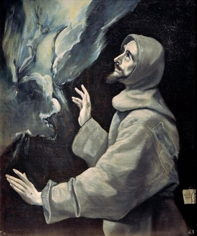 San Francesco riceve le stimmate da Dominico El Greco