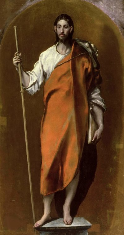 San Giacomo come pellegrino da Dominico El Greco