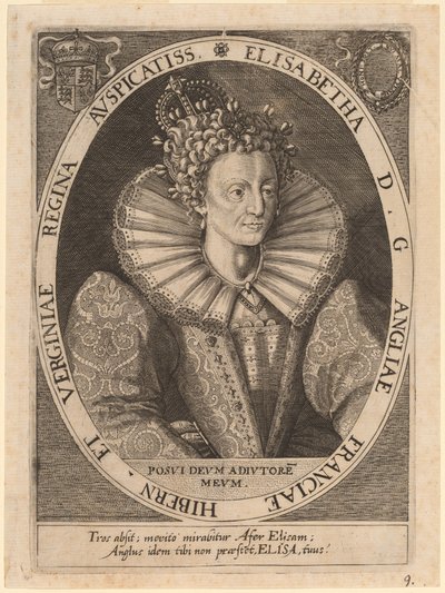 Regina Elisabetta da Dominicus Custos after Crispijn de Passe I