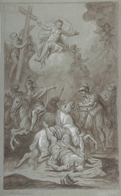 La Conversione di San Paolo recto, L