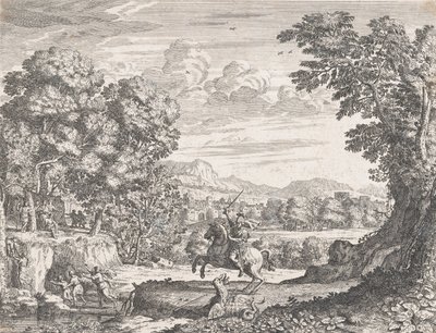 Bellerofonte che sconfigge la Chimera da Dominique Barriere