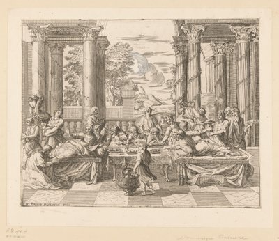 Maria Maddalena unge i piedi di Cristo da Dominique Barriere