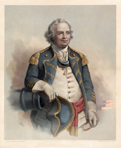 Maggiore Generale Israel Putnam, pub. 1864 da Dominique C. Fabronius