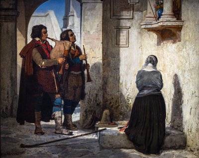 Preghiera alla Madonna da Dominique Louis Papety