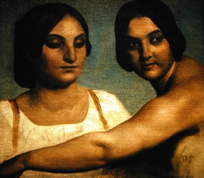 Due donne italiane da Dominique Louis Papety