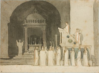 Altare dei cieli da Dominique Papety