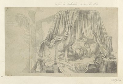 Letto da Dominique Vivant Denon (baron) (attributed to)