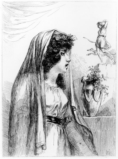 Lady Hamilton come Diana-Ecate, 1791 da Dominique Vivant Denon