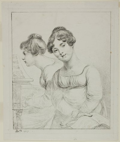 Madame Lavallée e Madame de Valory da Dominique Vivant Denon