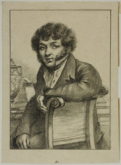 Ritratto di Brunet, stampatore da Dominique Vivant Denon