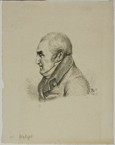 Ritratto di Monsieur Nelys di Profilo da Dominique Vivant Denon