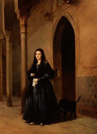 Signora nel Cortile dell
