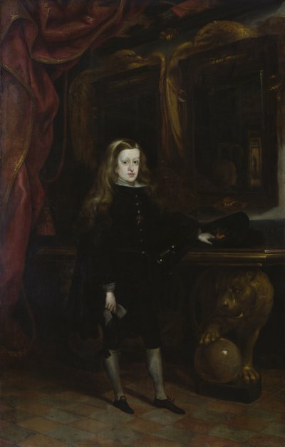Ritratto di Carlo II (1661-1700) d