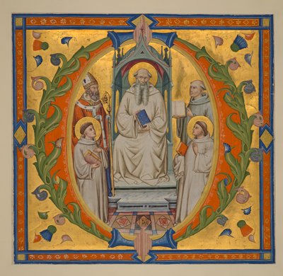 Add. 37472 f.3: Un ritaglio da un Graduale, con un