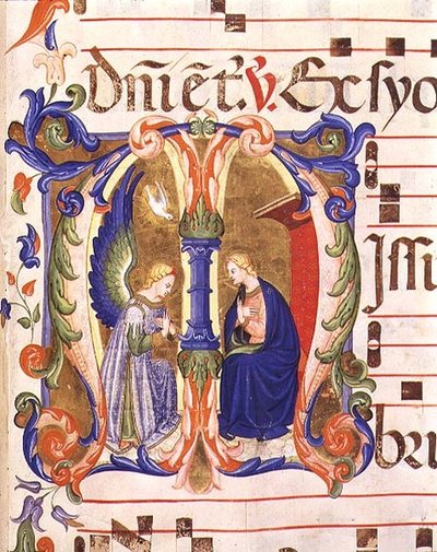 Ms 572 f.147r Iniziale Istoriata 