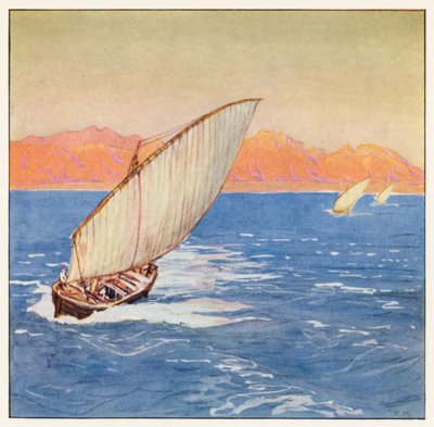Rudyard Kipling: La giunca e il dhow da Donald (after) Maxwell