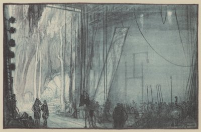 Sogno di una notte di mezza estate. Fuori scena al Drury Lane da Donald Maxwell