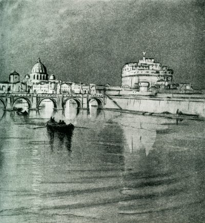 Roma e il Tevere. Una sfilata sui sette colli, 1928 da Donald Maxwell