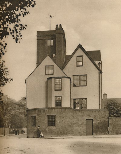 Canonbury Tower, una vecchia casa padronale trasformata in un club sociale da Donald McLeish