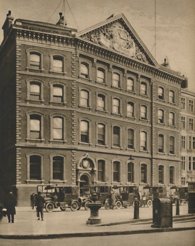 Uffici del The Times in Queen Victoria Street vicino a un sito storico, c1935 da Donald McLeish