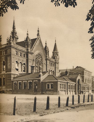 Il Blocco Centrale e la Scuola Superiore al Dulwich College, c1935 da Donald McLeish