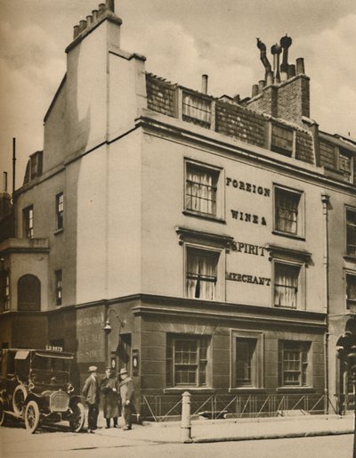 Il corridore, un quadro del vecchio Mayfair, c1935 da Donald McLeish