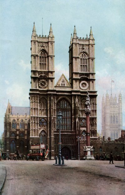Abbazia di Westminster, Londra, c. 1930 da Donald McLeish
