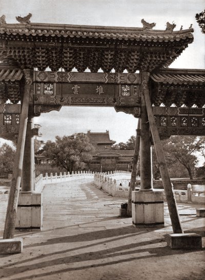Parco Beihai a Pechino da Donald Mennie