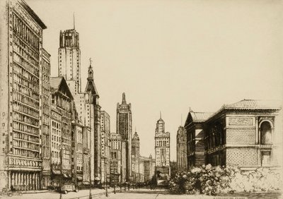 Chicago, Michigan Avenue no. 1 da Donald Shaw MacLaughlan