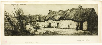 Fattoria con mucche da Donald Shaw MacLaughlan