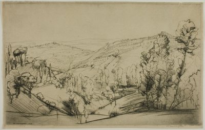 Campi di San Gimignano da Donald Shaw MacLaughlan