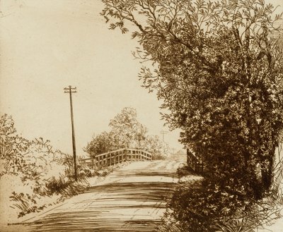 Ciglio della strada di Iden da Donald Shaw MacLaughlan