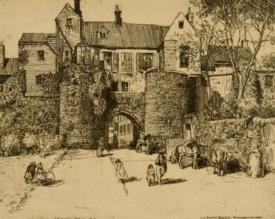 La Porte Gayole, Boulogne sur Mer da Donald Shaw MacLaughlan