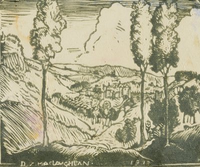 Paesaggio da Donald Shaw MacLaughlan