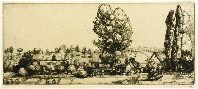 Paesaggio, Poigny da Donald Shaw MacLaughlan
