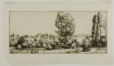 Paesaggio, Poigny da Donald Shaw MacLaughlan