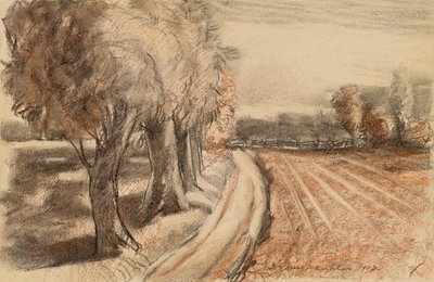 Paesaggio con salici da Donald Shaw MacLaughlan