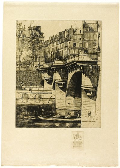 Le Pont Neuf, Parigi da Donald Shaw MacLaughlan