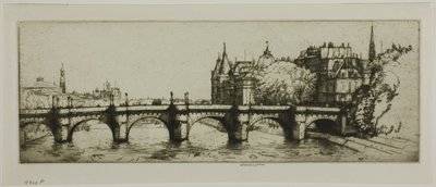 Le Pont Neuf, Parigi da Donald Shaw MacLaughlan
