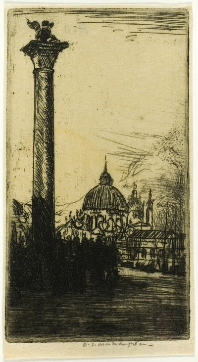 Colonna del Leone, Venezia da Donald Shaw MacLaughlan