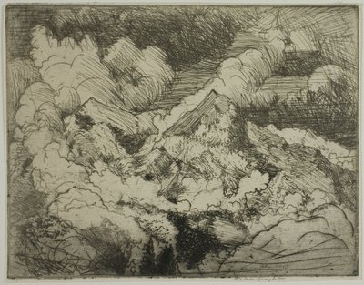 Cime di montagne da Donald Shaw MacLaughlan